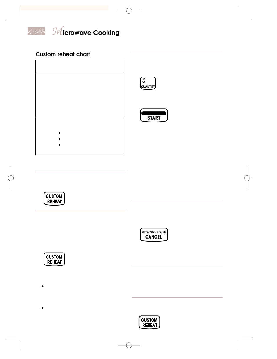 Icrowave cooking | KITCHENAID KEMI301G User Manual | Page 18 / 56