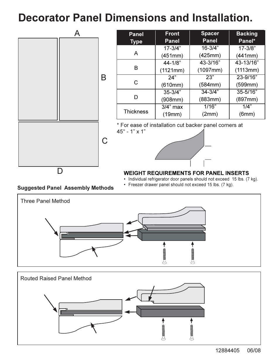 KITCHENAID 12884405 User Manual | 10 pages