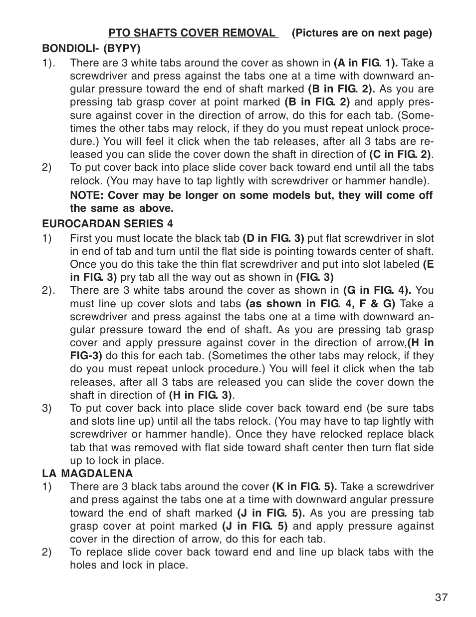 King Kutter Rotary Mower User Manual | Page 37 / 46