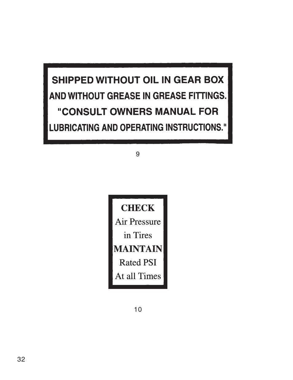 King Kutter Free Floating Finishing Mower User Manual | Page 32 / 44