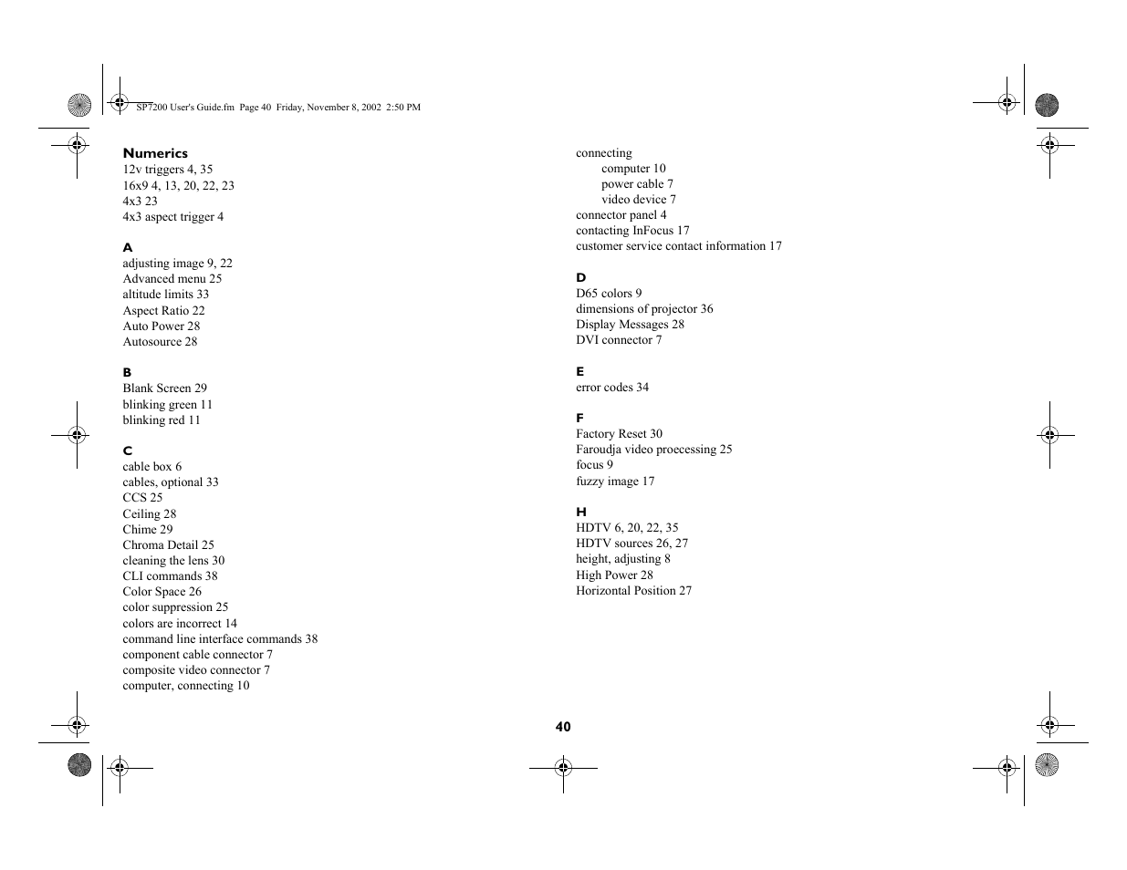 King Kutter SCREENPLAY 7200 User Manual | Page 41 / 45
