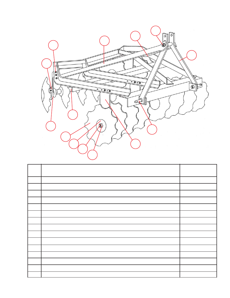 Xb angle frame disc | King Kutter XB User Manual | Page 9 / 20