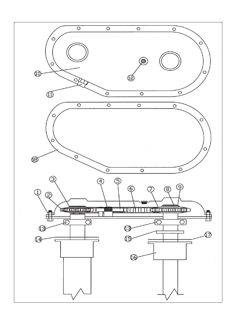 Tc-48-xb side gearbox parts | King Kutter 999995 User Manual | Page 32 / 36