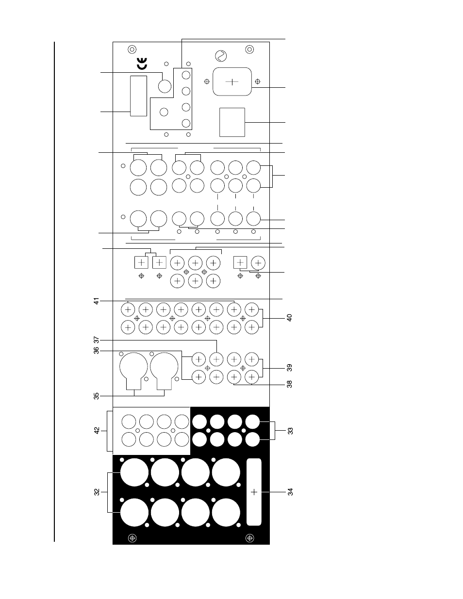 Figure 2 the home theater standard 7.1 back panel | Krell Industries 7.1 User Manual | Page 17 / 86