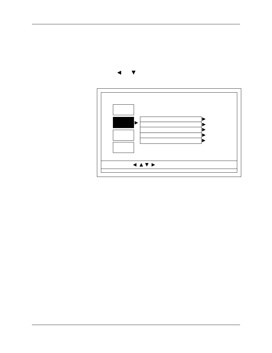 Faroudja menu, Buttons or keys to highlight, The faroudja menu appears | Krell Industries DVD Standard User Manual | Page 44 / 64