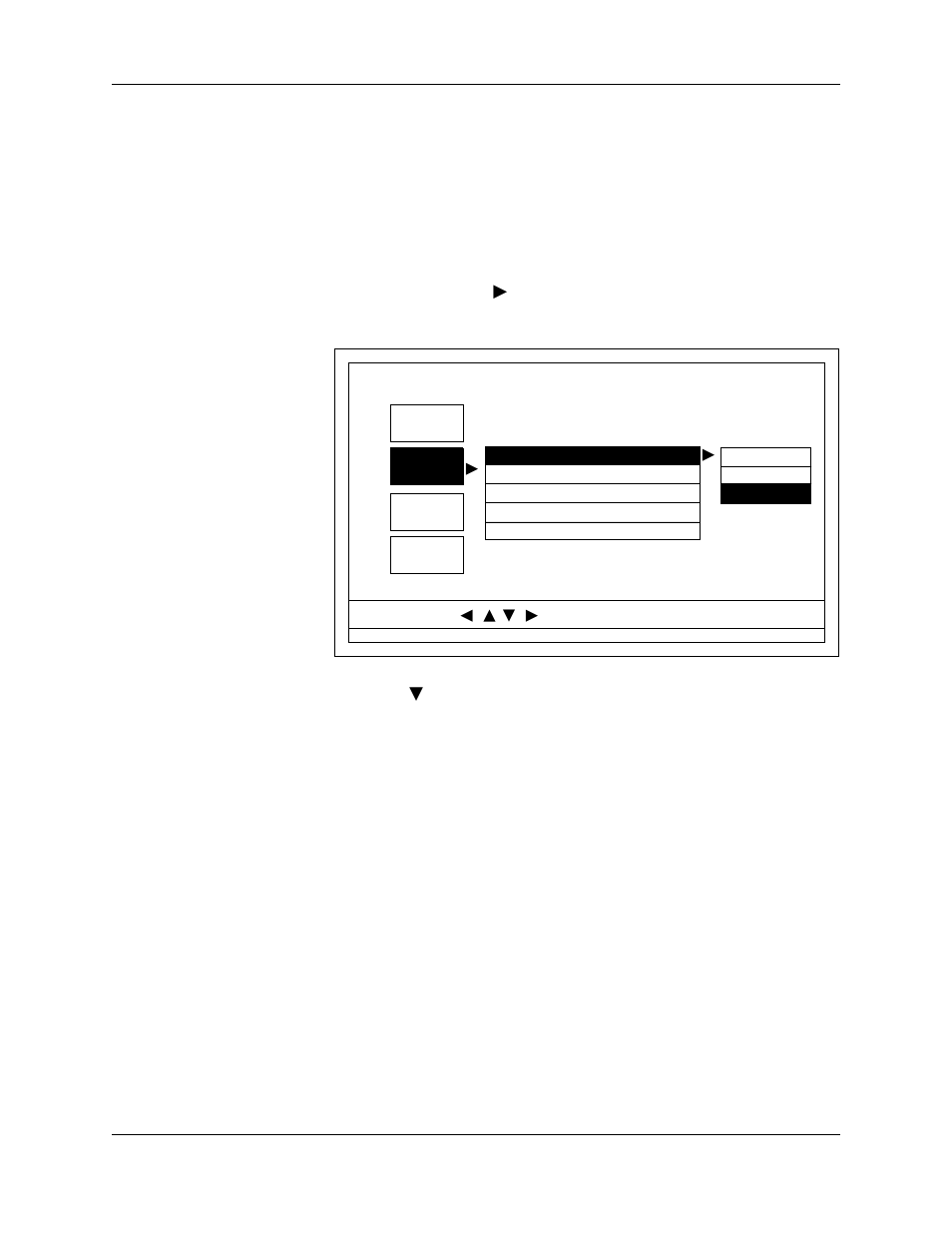 Press the, Button or key to highlight | Krell Industries DVD Standard User Manual | Page 45 / 64