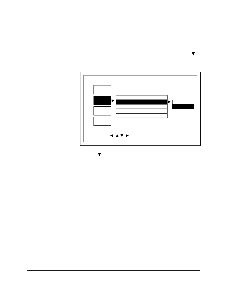Button or key to highlight | Krell Industries DVD Standard User Manual | Page 46 / 64
