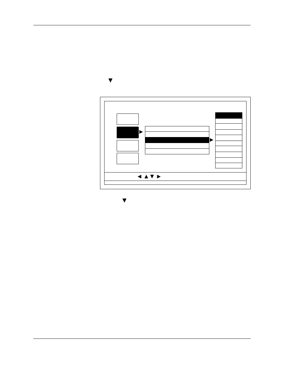 Button or key to highlight | Krell Industries DVD Standard User Manual | Page 47 / 64