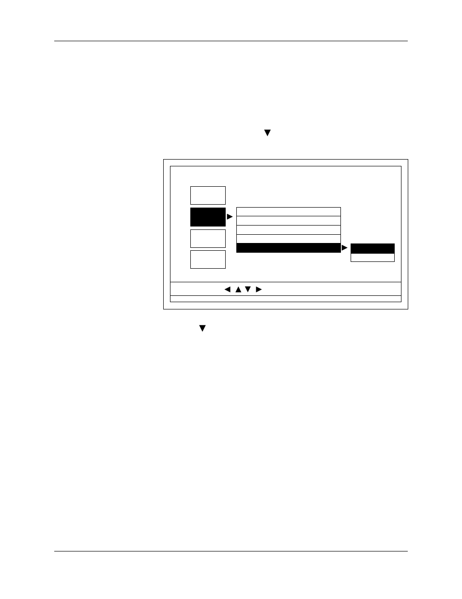 Button or key to highlight | Krell Industries DVD Standard User Manual | Page 49 / 64