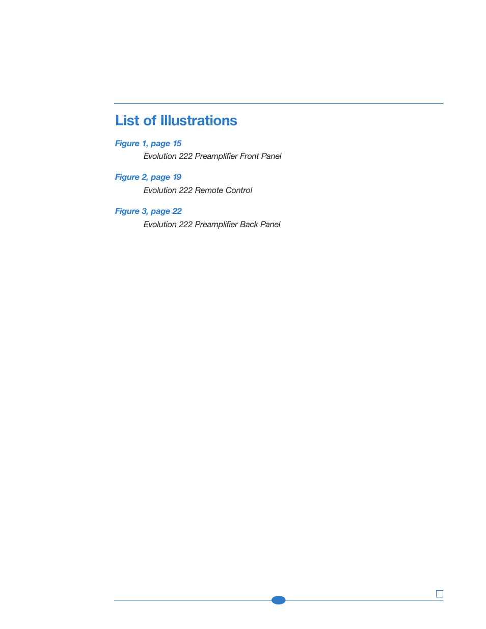 List of illustrations | Krell Industries 222 User Manual | Page 4 / 48