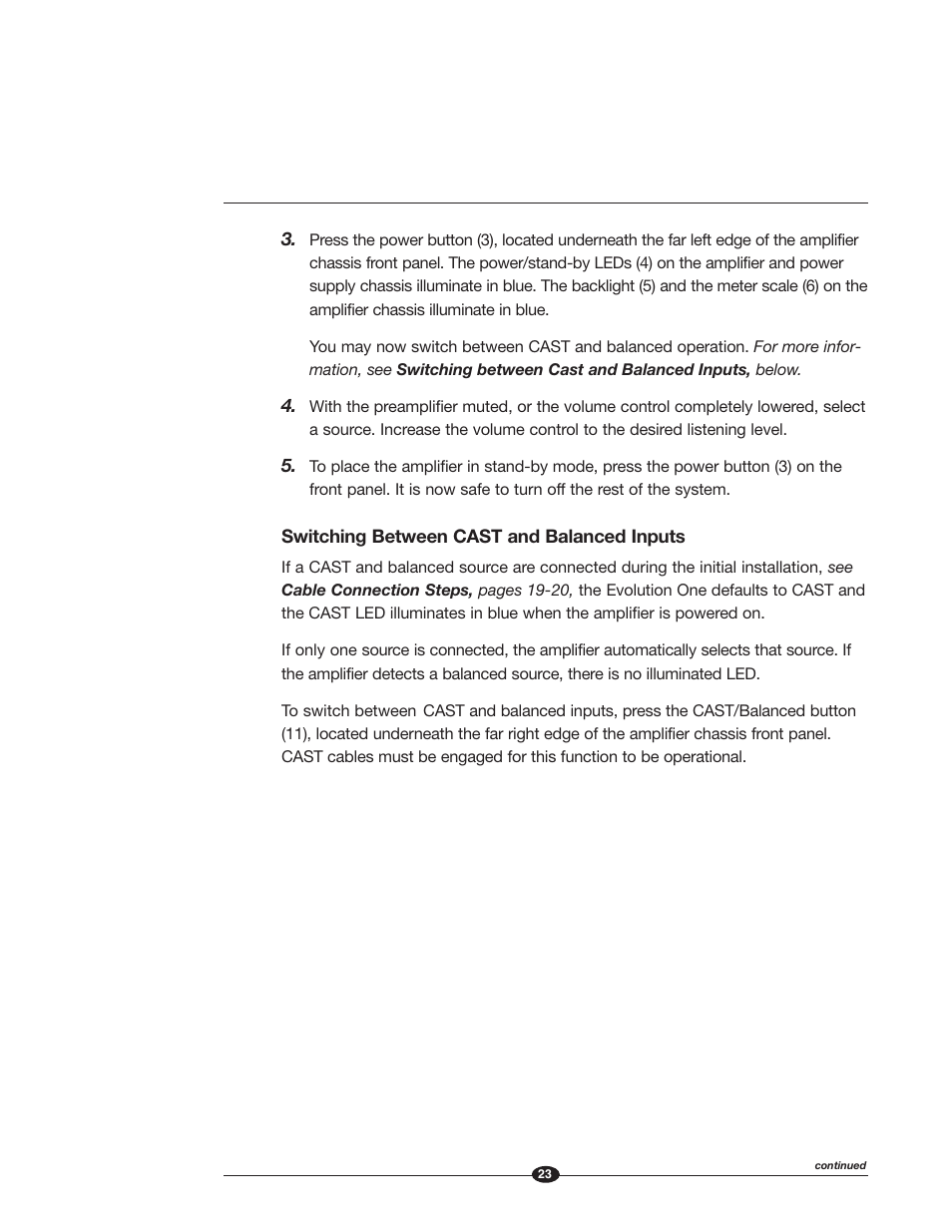 Krell Industries Evolution One User Manual | Page 27 / 35