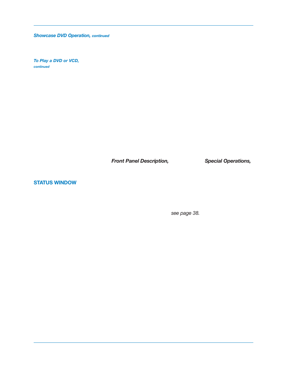 Krell Industries DVD Player User Manual | Page 25 / 73