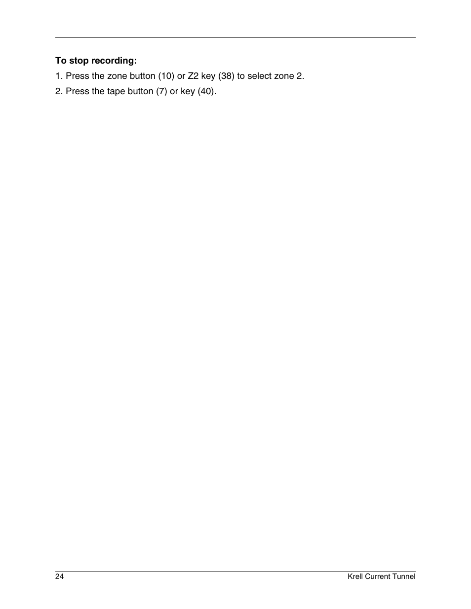 Krell Industries KCT User Manual | Page 28 / 44