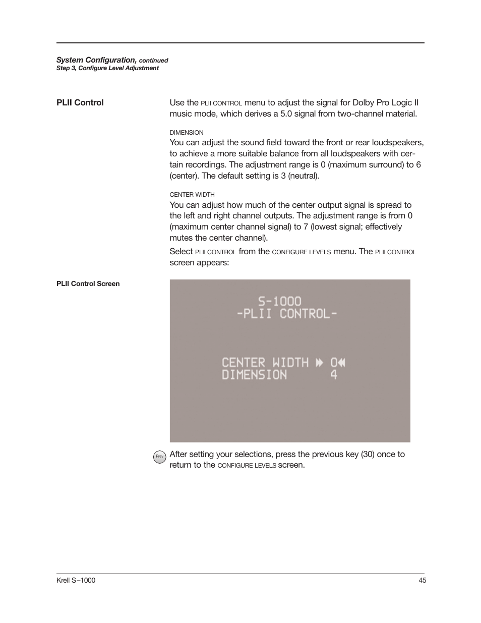 Krell Industries S-1000 User Manual | Page 49 / 72