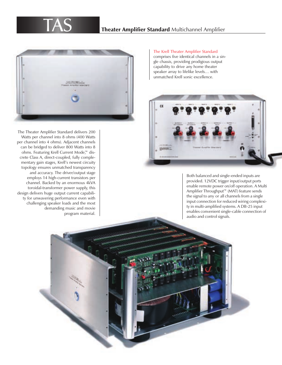 Krell Industries DVD Palyer User Manual | Page 4 / 8