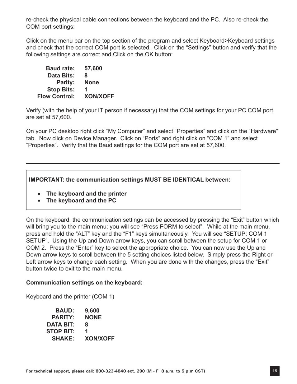Keystone Computer Keyboard User Manual | Page 15 / 38