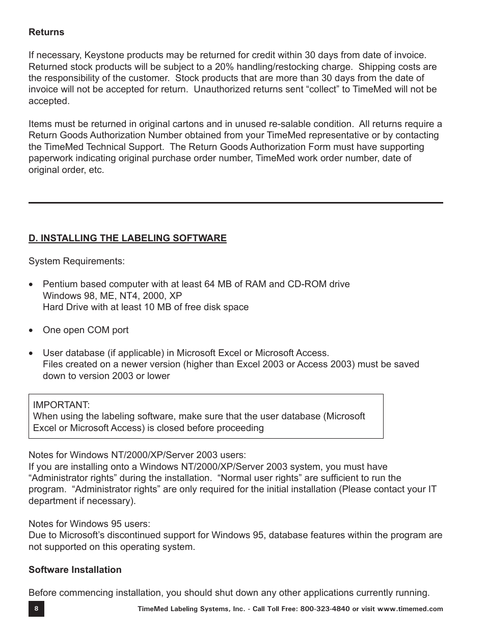 Keystone Computer Keyboard User Manual | Page 8 / 38