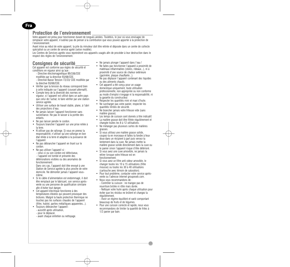 Tefal FA7001 part 2 User Manual | 24 pages