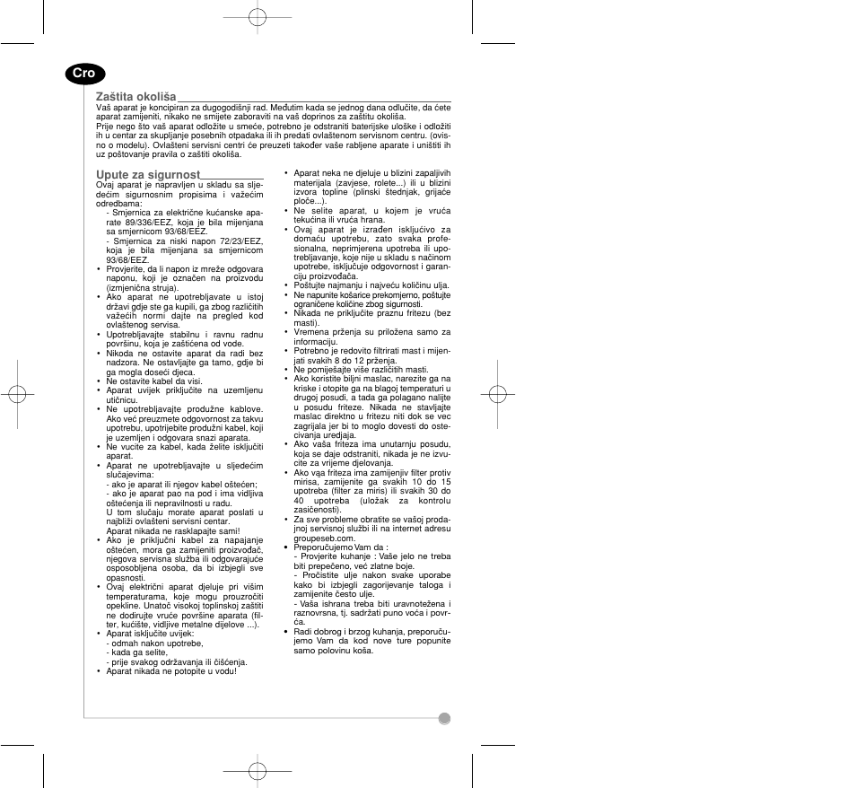 Tefal FA7001 part 2 User Manual | Page 23 / 24
