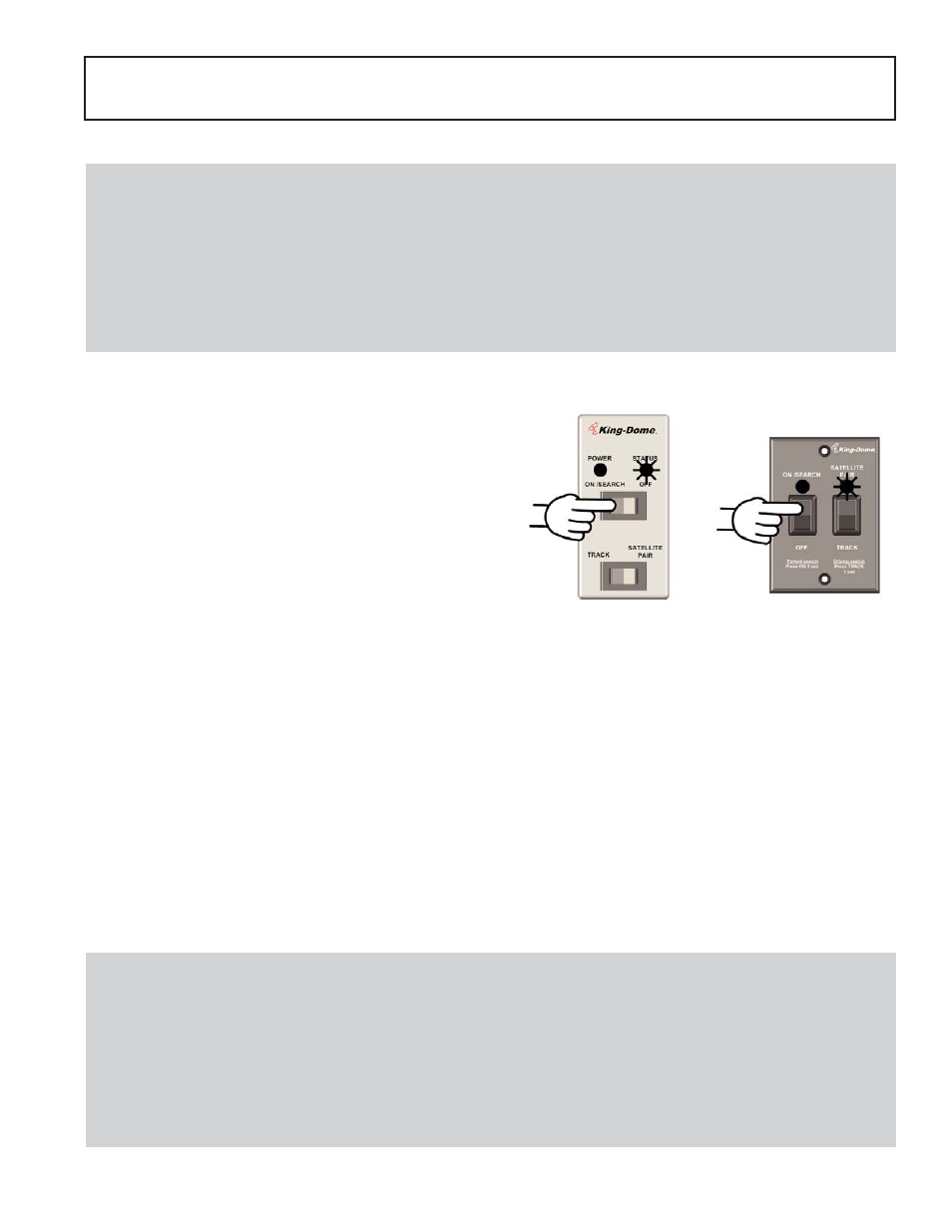 In-motion operation | King Controls 9754 User Manual | Page 17 / 24