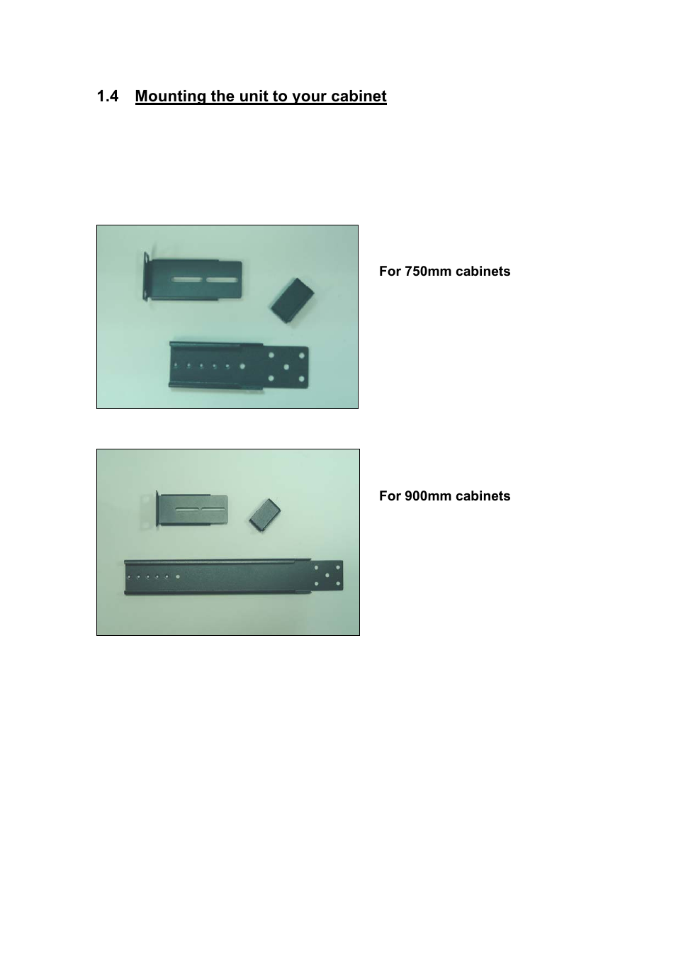 4 mounting the unit to your cabinet | Koller-Craft Plastic Hawkeye 1U rack mount 15" TFT monitor/keyboard drawer RPD-1151 User Manual | Page 13 / 43