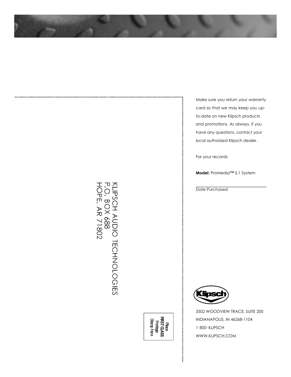 Kitchen Labs ProMediaTM User Manual | 8 pages