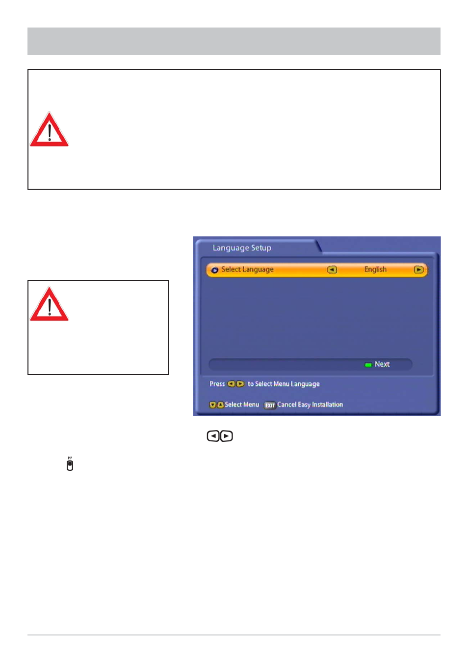 First installation | Kathrein UFC 861si User Manual | Page 13 / 128