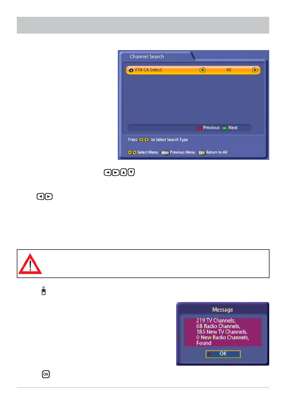 First installation | Kathrein UFC 861si User Manual | Page 15 / 128