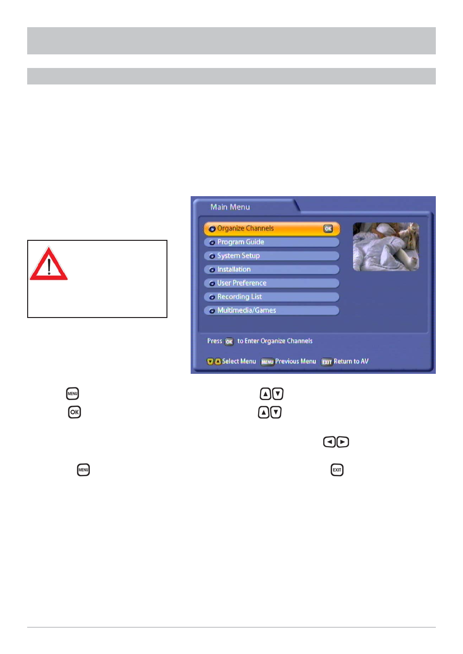 Operating instructions | Kathrein UFC 861si User Manual | Page 19 / 128