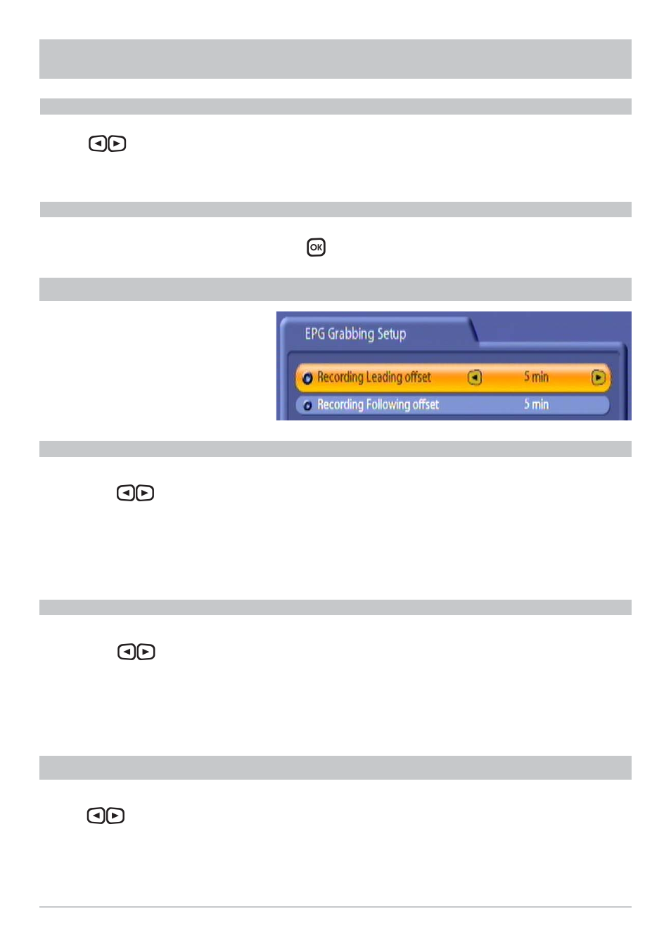 User settings | Kathrein UFC 861si User Manual | Page 46 / 128