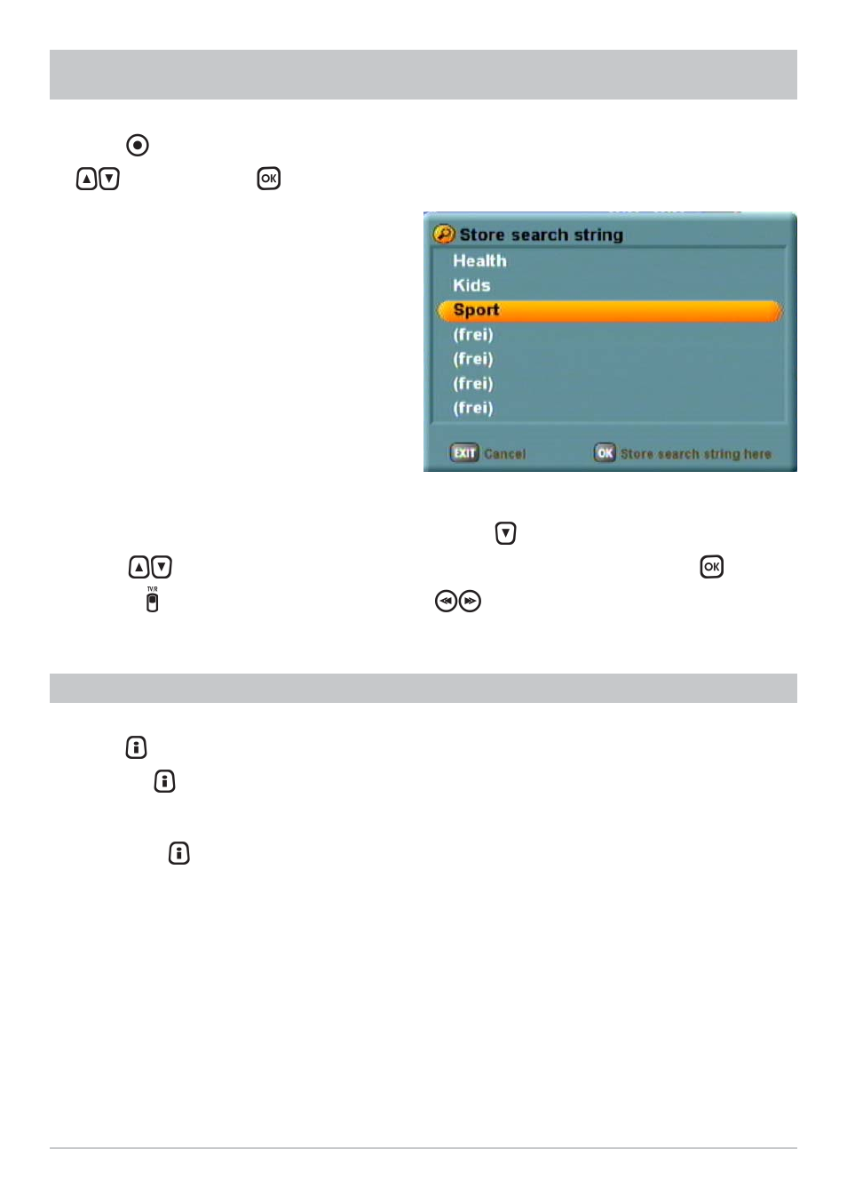 Electronic programme guide (epg) | Kathrein UFC 861si User Manual | Page 61 / 128