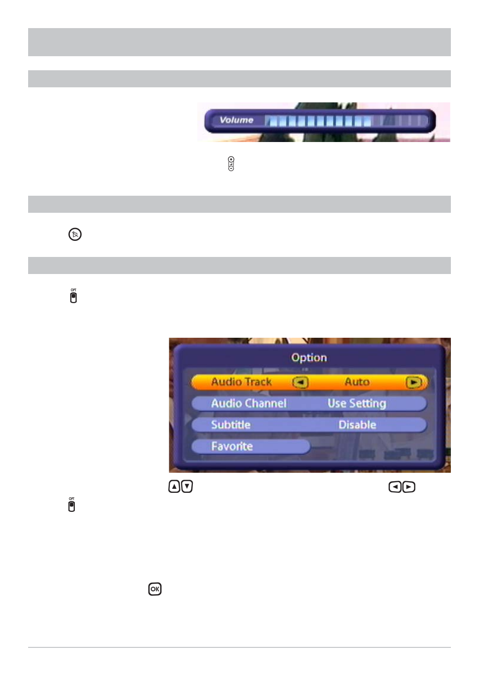 Audio settings | Kathrein UFC 861si User Manual | Page 68 / 128