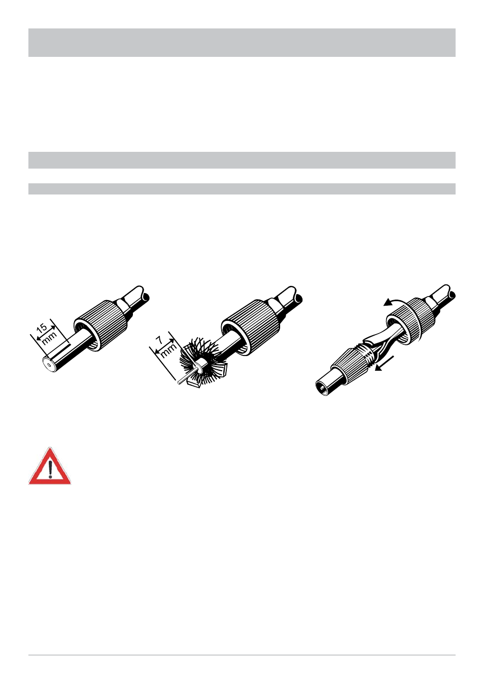 Connection and setup, Bend back lengthwise slits (3x) screw together | Kathrein UFC 861si User Manual | Page 8 / 128