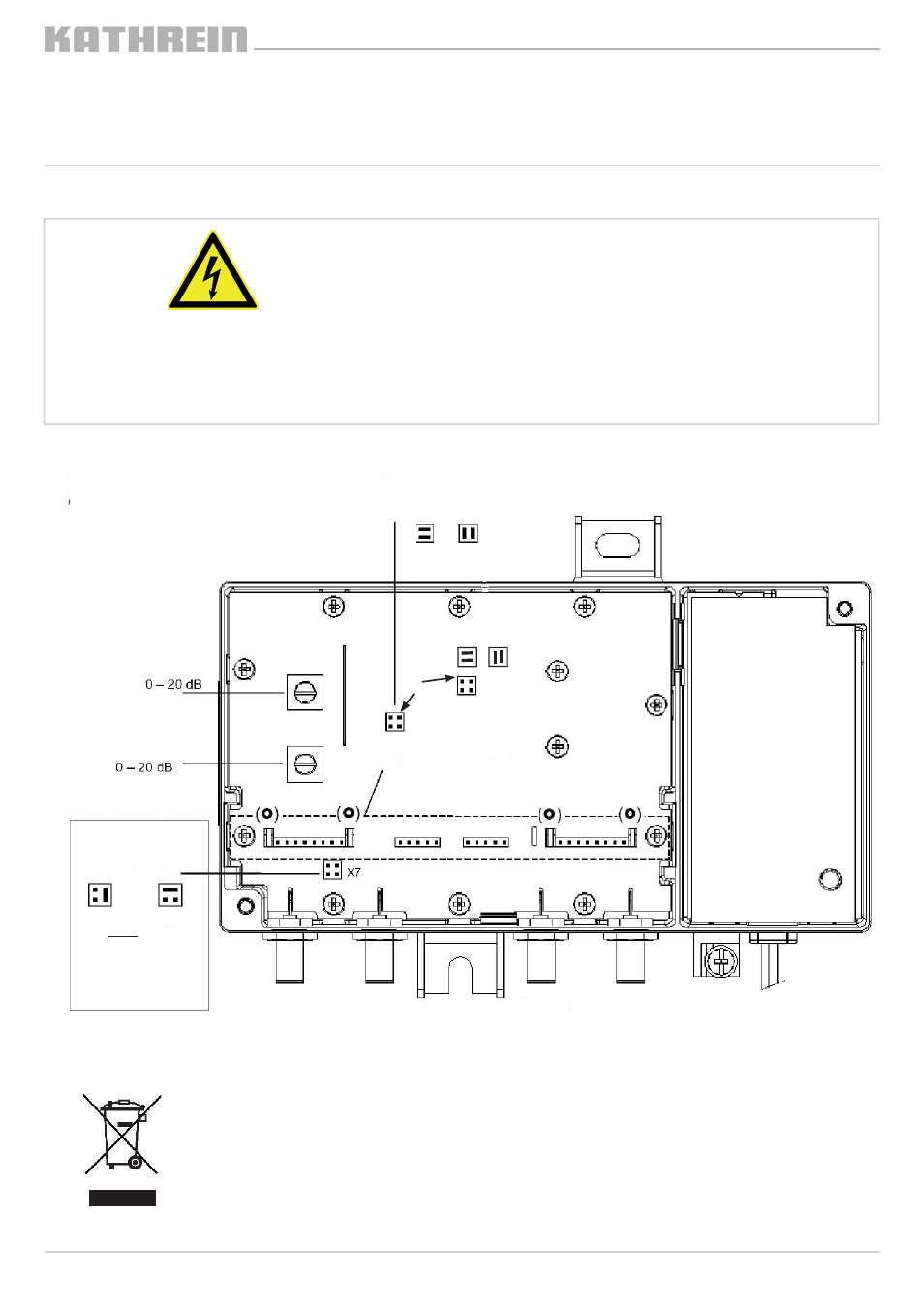 Basic safety precautions | Kathrein VOS 40/F User Manual | Page 8 / 16