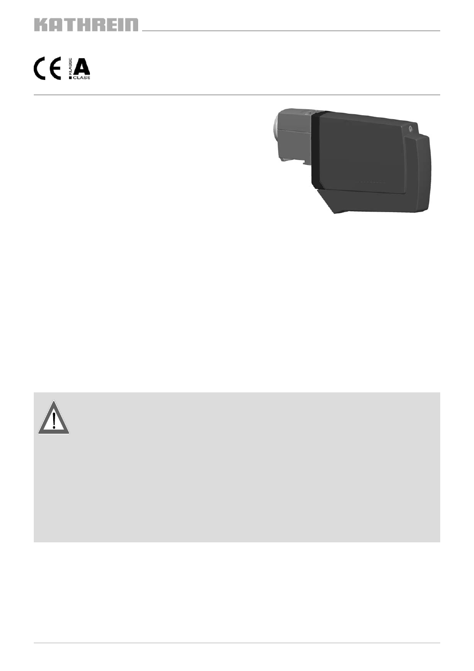 Kathrein UAS 584 User Manual | 8 pages