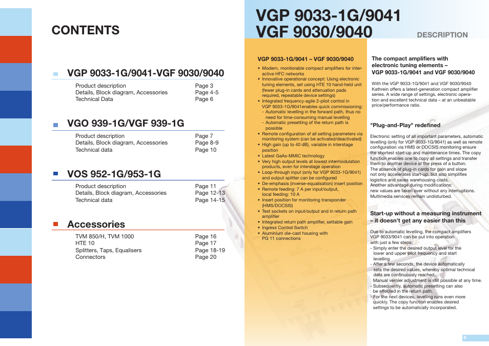 Kathrein VGP 9033-1G/9041 User Manual | Page 2 / 11