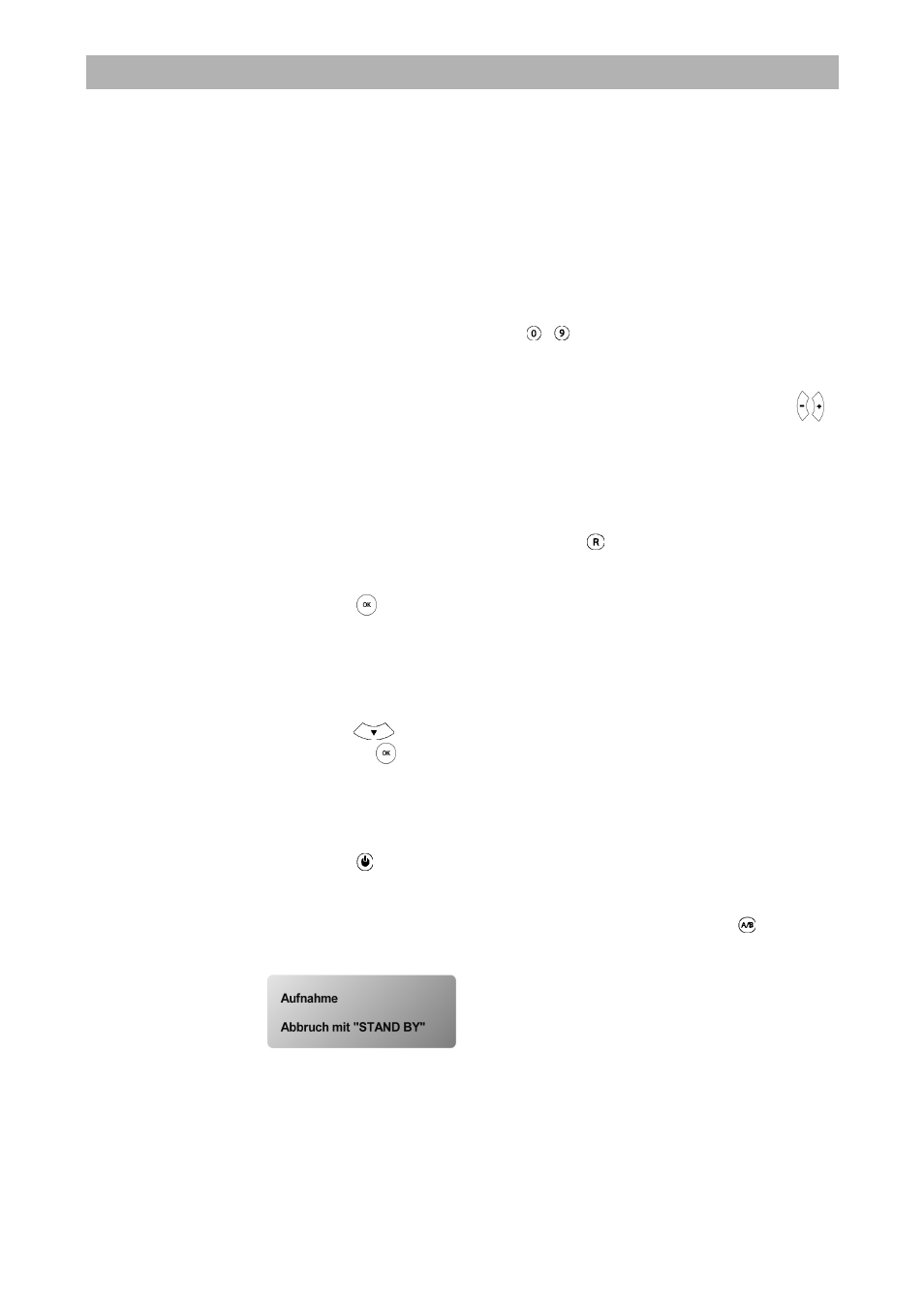 Receiver operation | Kathrein UFD 420 User Manual | Page 14 / 35