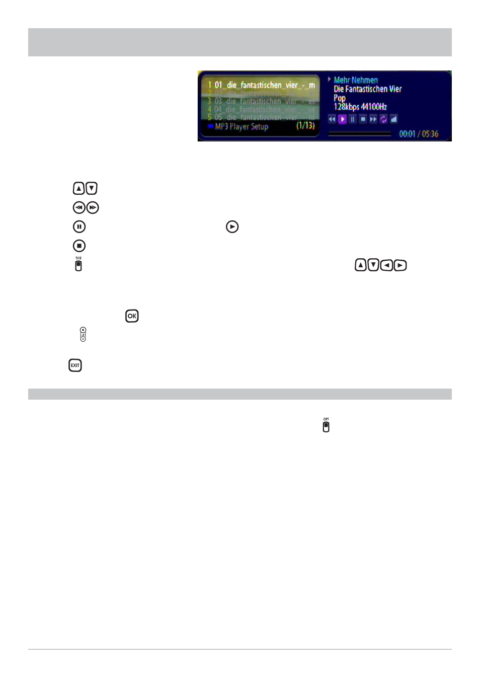 Multimedia/games | Kathrein UFS 822sw User Manual | Page 106 / 156