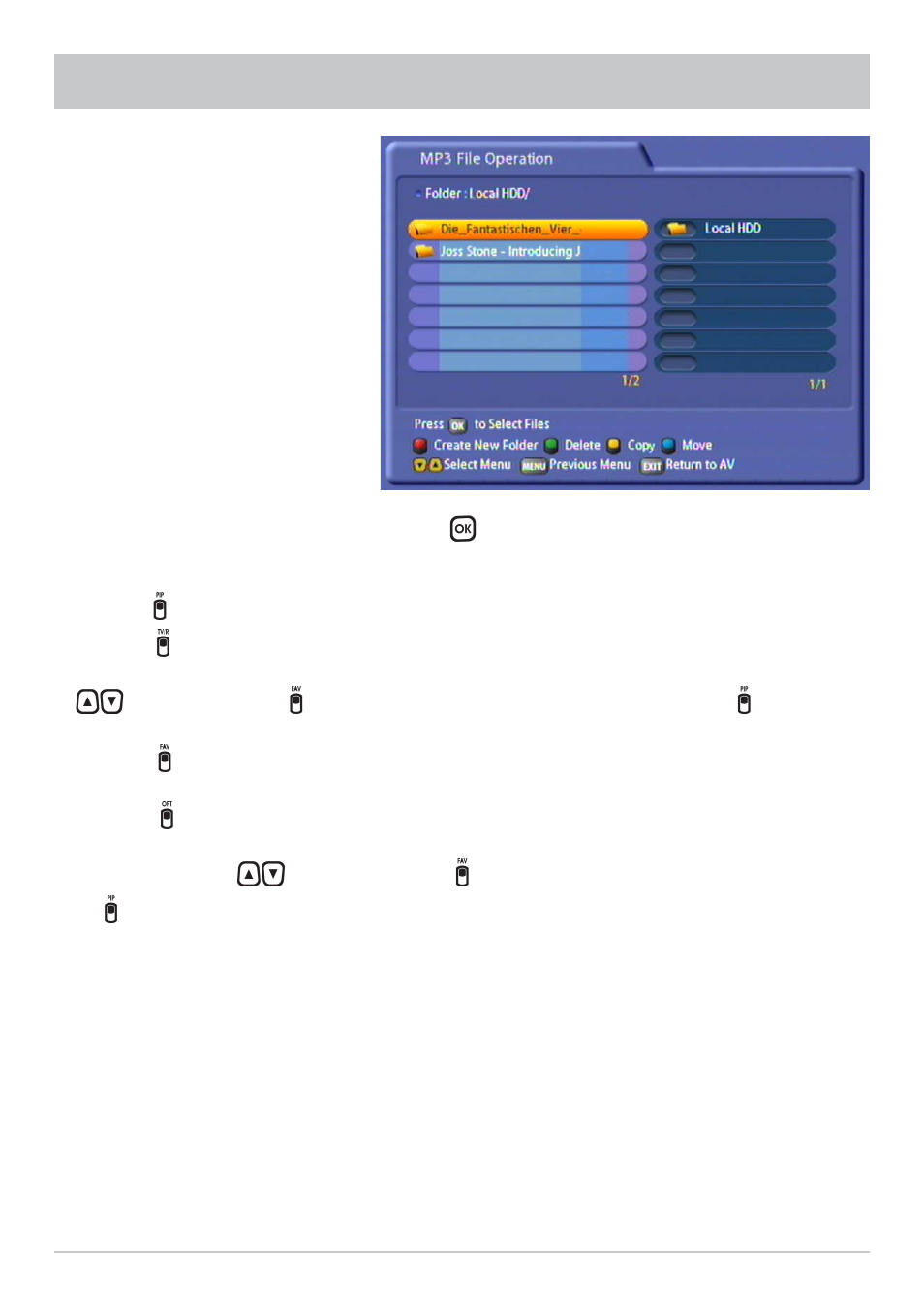Multimedia/games | Kathrein UFS 822sw User Manual | Page 107 / 156
