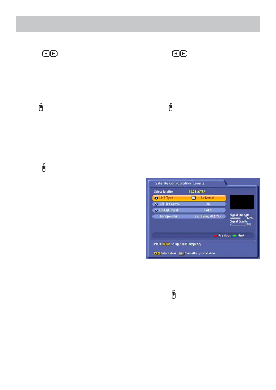 First installation | Kathrein UFS 822sw User Manual | Page 21 / 156