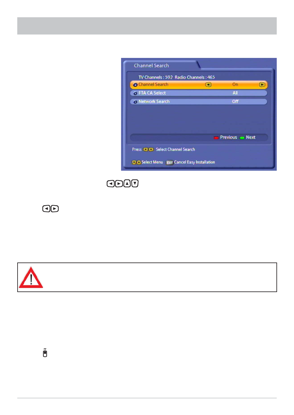 First installation | Kathrein UFS 822sw User Manual | Page 25 / 156