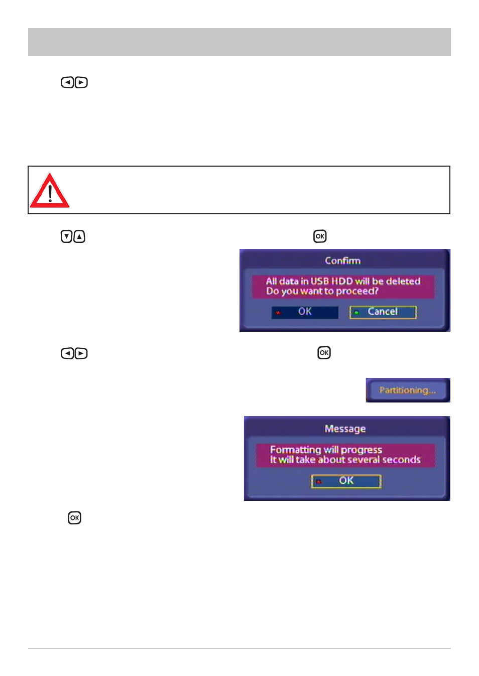 System setup | Kathrein UFS 822sw User Manual | Page 47 / 156
