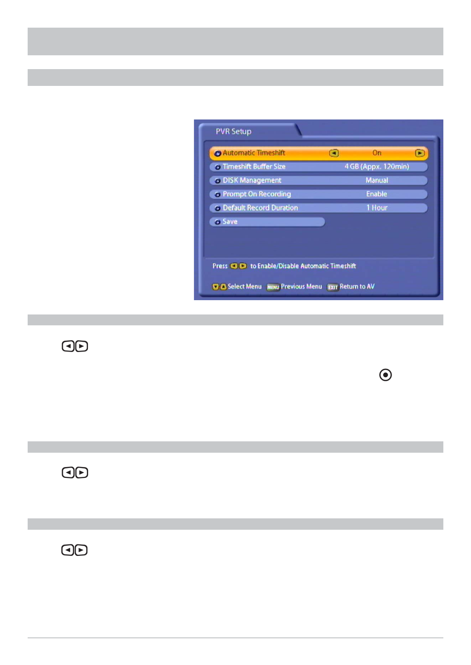 User preferences | Kathrein UFS 822sw User Manual | Page 55 / 156