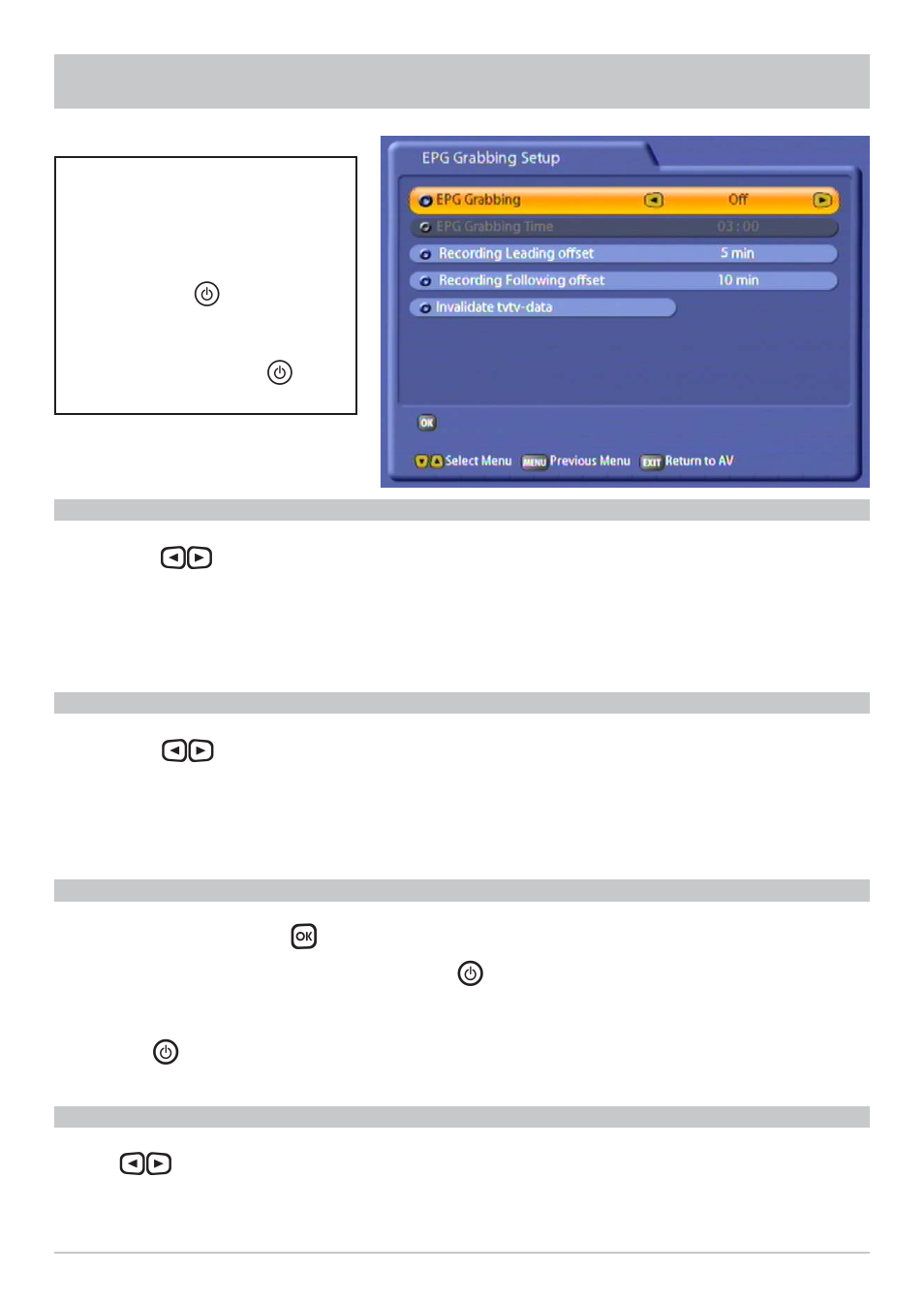 User preferences | Kathrein UFS 822sw User Manual | Page 57 / 156