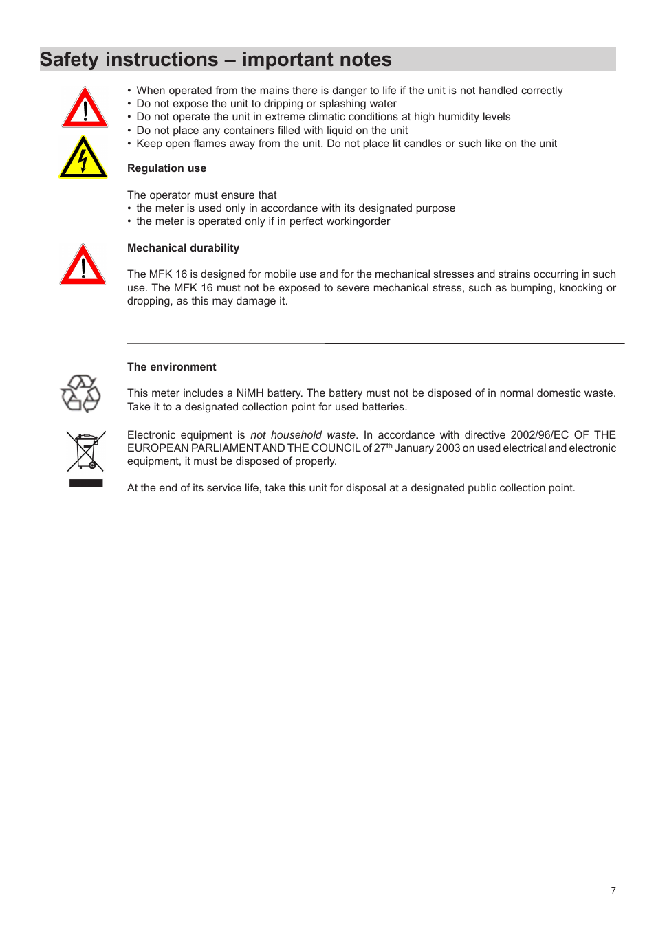 Kathrein MFK 16 User Manual | Page 7 / 16