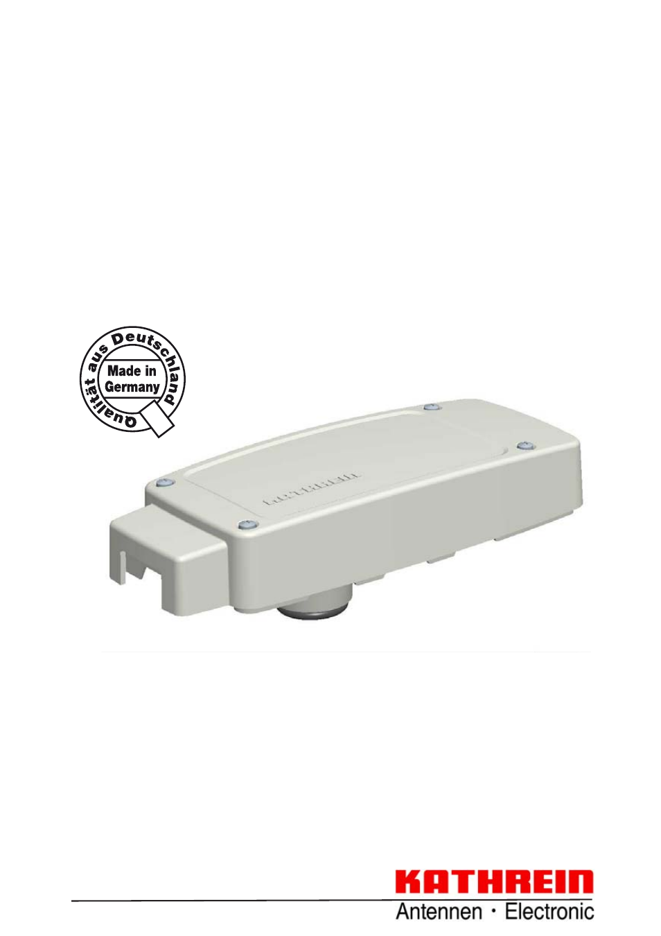 Kathrein HDZ 100 User Manual | 16 pages