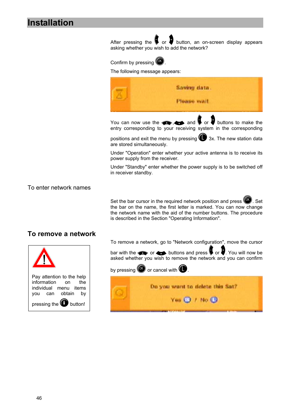 Installation | Kathrein UFD 570/S User Manual | Page 46 / 64