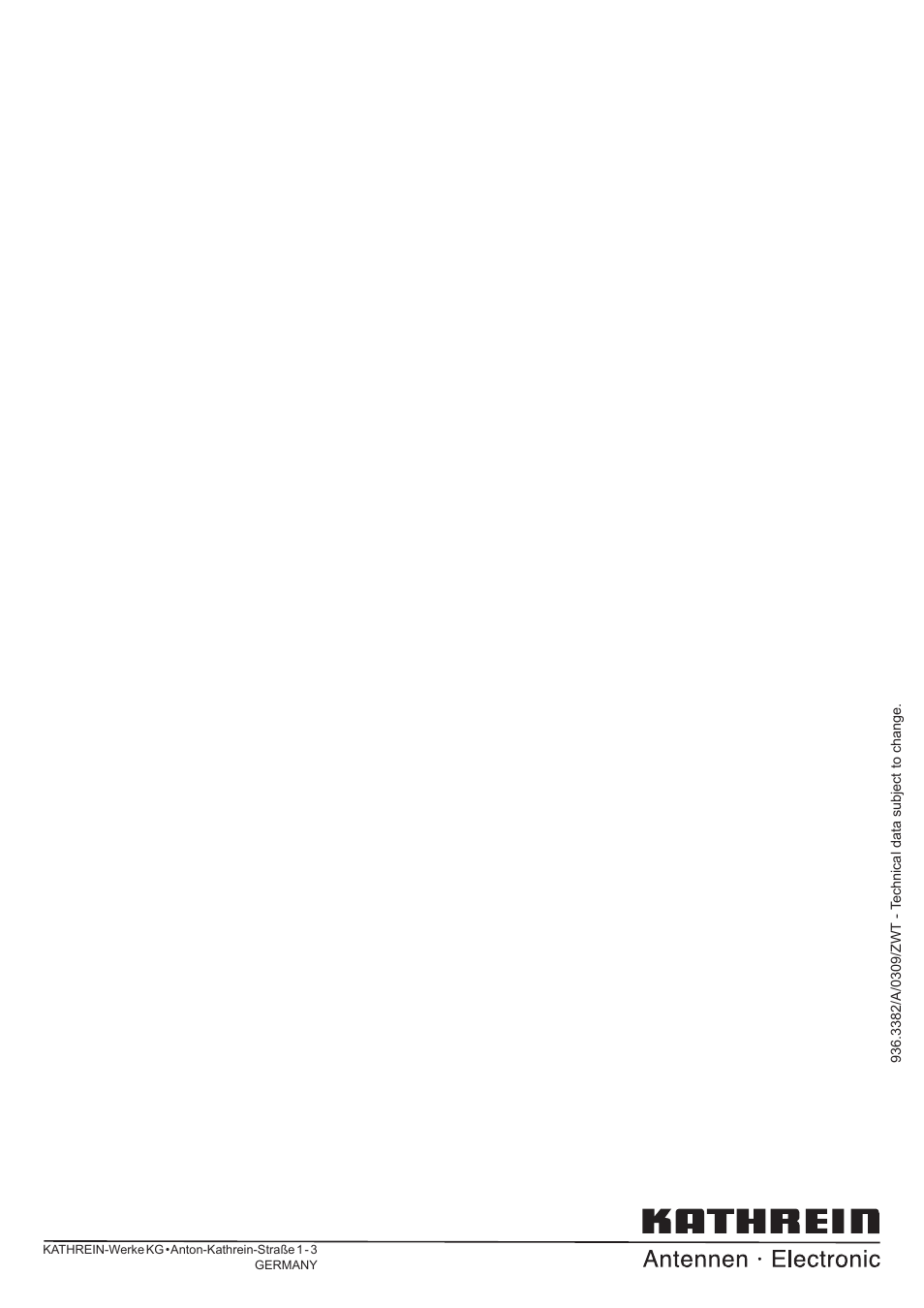 Kathrein UFS 922 si User Manual | Page 184 / 184