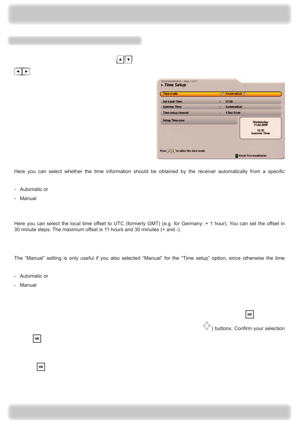 Connection and setup | Kathrein UFS 922 si User Manual | Page 43 / 184