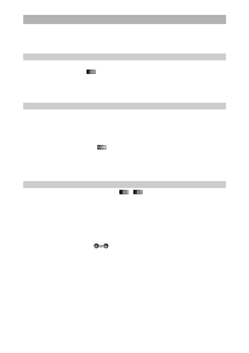 Receiver operation, Switching the unit on, Switching between tv and radio mode | Selecting a programme | Kathrein UFD 345 User Manual | Page 10 / 34